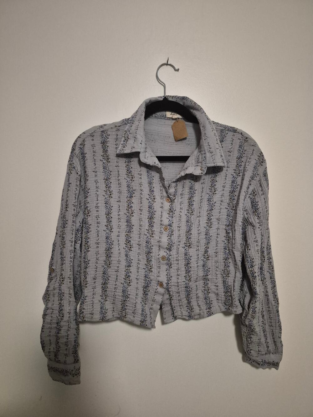Floral Striped Top